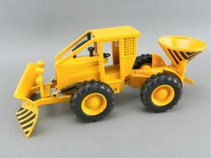 Vintage JOAL Compact 229 Diecast 1:43 Scale Snow Plow Salt Spreader Tractor VGC - Picture 1 of 8