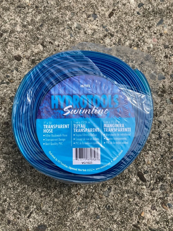 Pool Backwash Hose 50' x 2" PVC - Image 1 of 1
