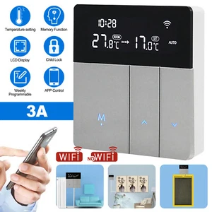 WiFi Smart Thermostat Temperature Controller Tuya Remote Control Work with Alexa - Picture 1 of 19