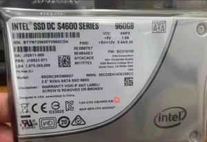 Intel SSD DC S4600 Series 960GB SSDSC2KG960G7 2.5" SATA III Solid State Drive - Afbeelding 1 van 2