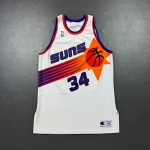 100% Authentic Charles Barkley Vintage Champion Phoenix Suns Jersey Size 48 XL - Picture 1 of 6