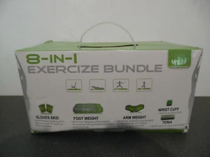 8 in 1 Exercize Bundle pour Wii Fit Neuf en boite Gants Bandeaux Haltères - Picture 1 of 5