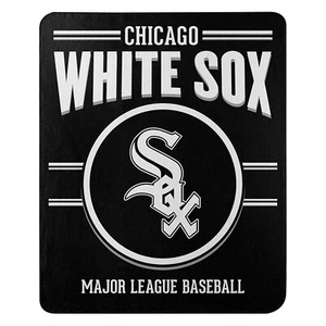 Chicago White Sox lizenzierte Fleece Überwurf Decke Baseball Southpaw 50" x 60" - Bild 1 von 1