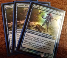 MTG~ M13**2x**TALRAND, SKY SUMMONER~**1x**TALRAND, SKY SUMMONER FOIL. FREE SHIP