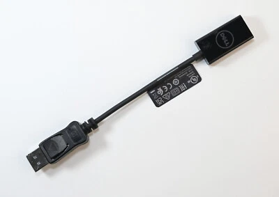 Dell DisplayPort Male to HDMI Female 4K Video Monitor Adapter Cable DANAUBC087 - Image 1 of 4