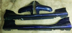 01-05 MAZDA MX-5 MIATA OEM SIDE SKIRT Large Tupperware 2001-2005 Bumper Spats - Picture 1 of 1