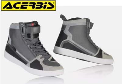 ACERBIS KEY GRIGIO SNEAKER SCARPE MOTO URBAN TOURING STIVALI