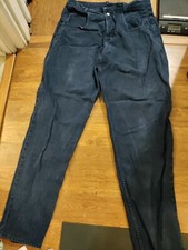VTG 80s Mens 38x32 Guess Jeans Georges Marciano Navy Blue Denim Made in USA