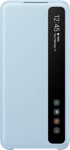 SAMSUNG Galaxy S20 Case, Official S-View Flip Cover (Blue) - Picture 1 of 3