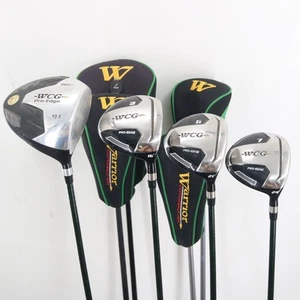 Warrior Golf WCG Pro-Edge 1,3,5,7 Wood Set Graphite S Stiff RH +1.00" S-151490 - Picture 1 of 18