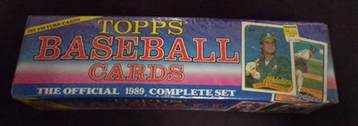 Juego completo de 792 tarjetas coleccionables de béisbol Topps 1989 caja sellada sin abrir Foto 1 de 3