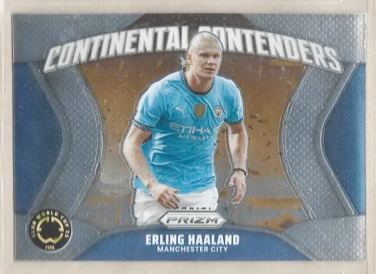 Erling Haaland City 2025 Prizm FIFA Club World Cup Continental Contenders #20 - Image 1 of 1