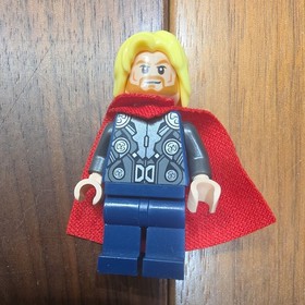 LEGO Marvel Thor Minifigure from 2015 Avengers Ulton set 76038 76030 Sh0170