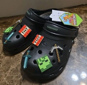 Minecraft Kinder Clogs Kinder Gr. 1/2 Komfort Sandalen - Bild 1 von 5