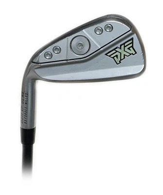 LH PXG 0311 XP Gen6 Double Chrome 6-PW+GW+SW Iron Set KBS Max 65 Regular Flex - Image 1 of 4
