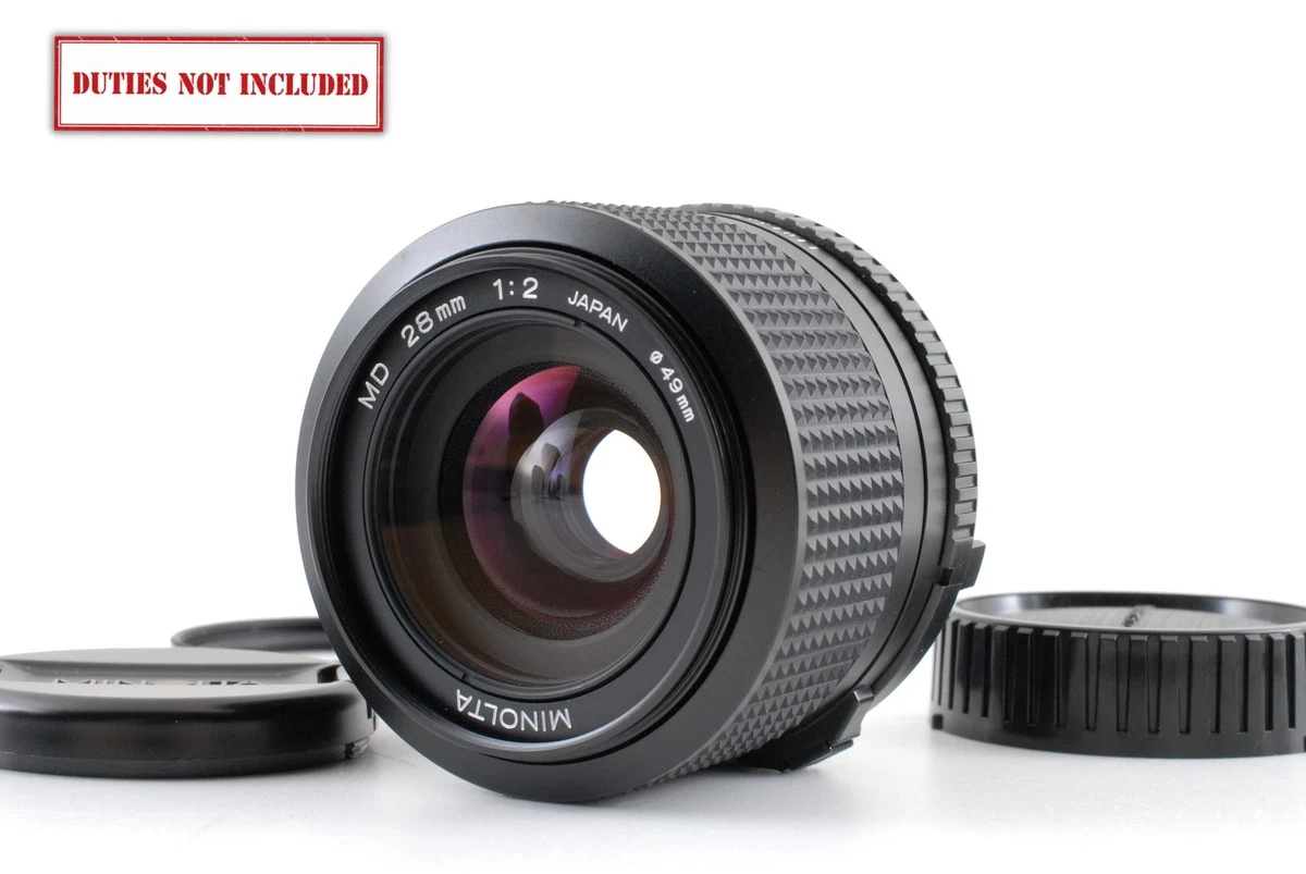 Minolta f/2 28mm Camera Lenses for sale | eBay
