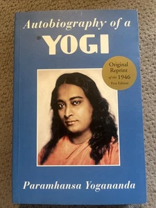 Autobiography of a Yogi Paramhansa Yogananda Printed Signature Signed Classic - Picture 1 of 2