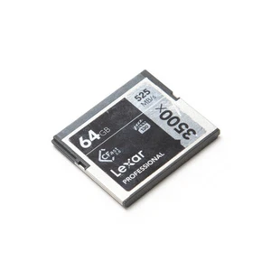 Lexar 64GB Professional 3500x CFast 2.0 Memory Card for 4K Video - SKU#1875942 - Picture 1 of 3