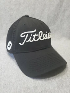 Titleist Footjoy Mütze Medium Large schwarz Pro V1 Golf FJ Flex Fitted atmungsaktiv  - Bild 1 von 7