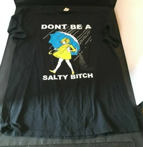 Camiseta Grande Don't be a Salty Bitch Negra - Imagen 1 de 1