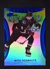 2022-23 UD Trilogy Blue #27 Nick Schmaltz /199 - Arizona Coyotes