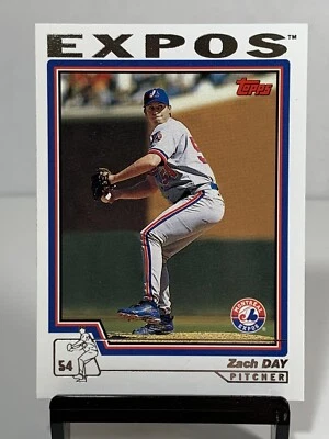 2003 Topps Zach Day #97 Montreal Expos Baseball Card - Image 1 of 4