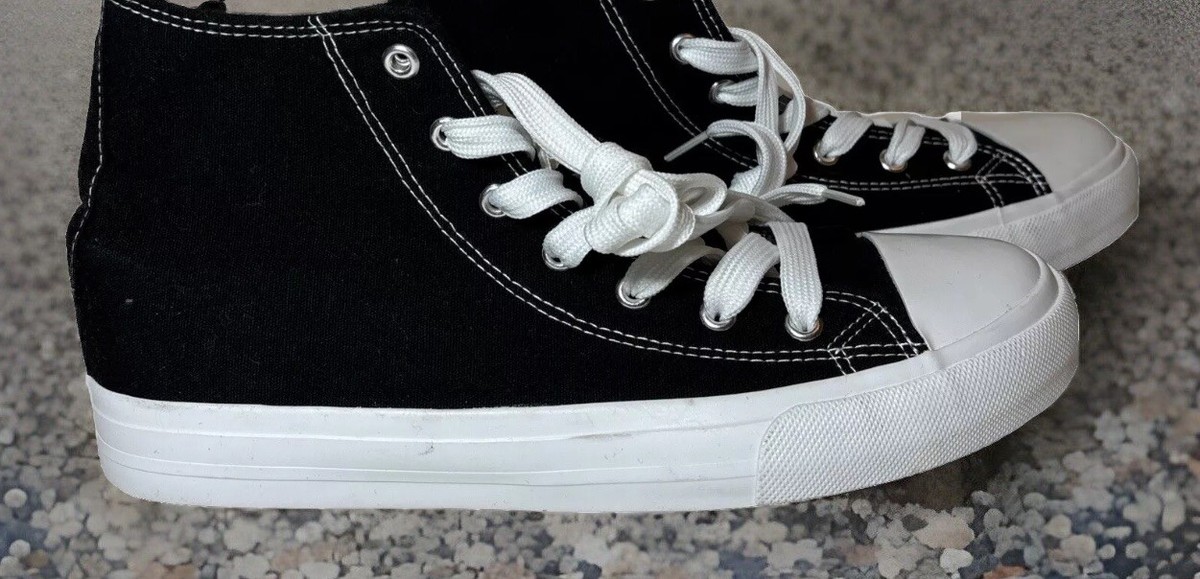 Zapatillas Slip-On Primark Para Mujer Estilo Deportivo Y Cómodas, Color  Negro