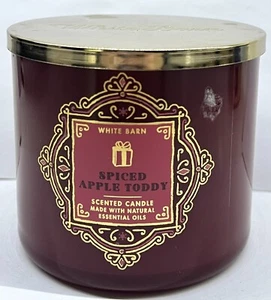 🍎White Barn Spiced Apple Toddy 3 Wick Candle🍎read Description - Picture 1 of 3