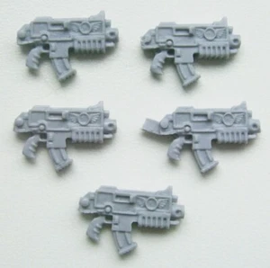 Warhammer 40K x5 Forge World Red Scorpion Honour Guard Bolters - Picture 1 of 1