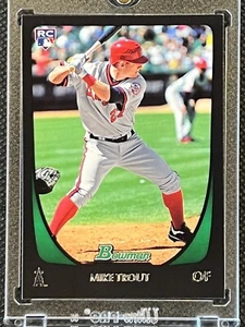 2011 Mike Trout Bowman Draft RC #101 - Picture 1 of 4