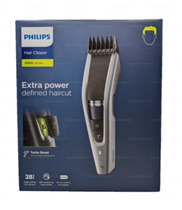 Philips Series 5000 Washable Hair Clipper Trimmer 28 Cutting Lengths - HC5630/13 - Picture 1 of 2