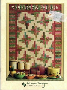 Minnesota Hot Dish Quilt Pattern Booklet Quilts Patterns & Recipes 2000 Vintage - Picture 1 of 1