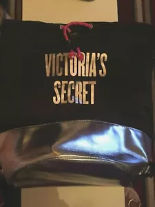 Women's VICTORIA'S SECRET BLACK BACK PACK.. - Picture 1 of 3