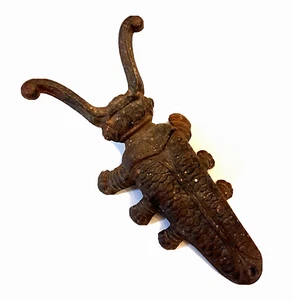 Hierro Fundido ESCARABAJO Bota Escarabajo Jack Removedor Zapato de Ayuda Cuerno Granja Primitiva de Colección - Imagen 1 de 3