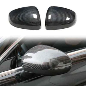 Real Carbon Fiber Side Mirror Cover Replace For Benz A CLA Class W177 W118 - Bild 1 von 7