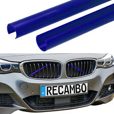 Produktbild - Kühler Grill Zierleisten V Streben passend für BMW E60 E61 | F44  F52 | Blau