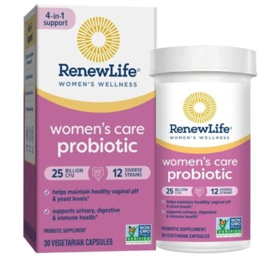 Probiótico para mujer Renew Life Ultimate Flora - Cápsulas - Preocupación por la inmunidad - 30 unidades Foto 1 de 4