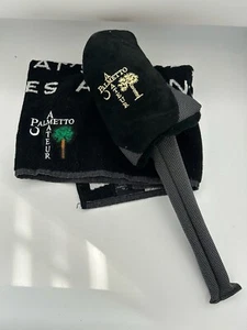 Precept Golf Towel Palmetto Golf Club & Head Cover Amateur Aiken SC - Picture 1 of 6