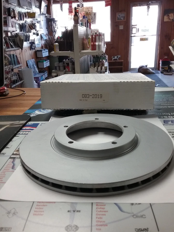 BECK/ARNLEY FT BRAKE ROTOR 083-2019, FITS- PORSCHE 911,914,924,944 - Image 1 of 1