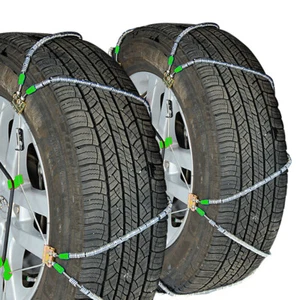 Titan Diagonal Cable Tire Chains Snow or Ice Covered Roads 10.98mm 265/65-18 - Picture 1 of 2