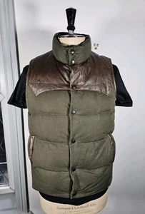 RARE Ventile Gilet Men's Medium Goose Down Fill Bodywarmer - Terrace Production - Bild 1 von 18