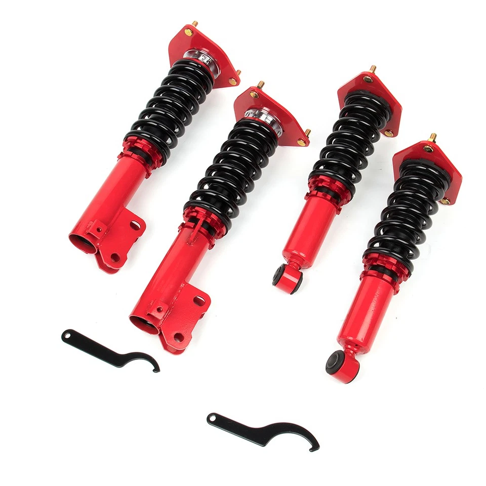 Fits 2006-2012 Mitsubishi Eclips Coilover Shock Suspension Spring Kit Adj Height Foto 1 de 4