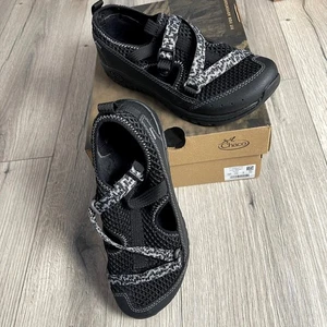 Chaco Unisex Kids Odyssey Black Sport Sandals - Size 3 M - $60 - Picture 1 of 8