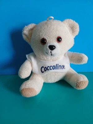 "COCCOLINO" portachiavi mini peluche, colore beige e panna, 2013, altezza 8 cm. - Image 1 of 4