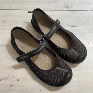 Keen girls black mary jane shoes big girls size 2 - Picture 1 of 9