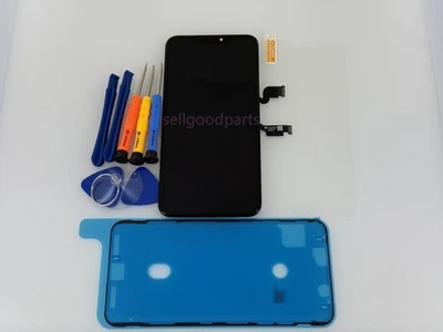 Original OEM iPhone XS Max Black OLED Replacement Screen Digitizer "Grade A" - Image 1 of 4