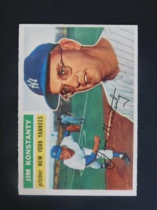 1956 Topps Baseball Card #321 Jim Konstanty (NM) - Picture 1 of 2
