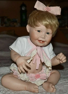 Ashton Drake Künstlerpuppe 1993 Jahr Porzellanpuppe Limitierte Auflage. - Bild 1 von 4