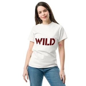 Klassisches Unisex-T-Shirt WILD - Bild 1 von 13