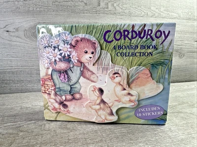 2012 Corduroy Carrycase (4 Board Books) - board book Don Freeman|Lisa McCue NEW - Image 1 of 4